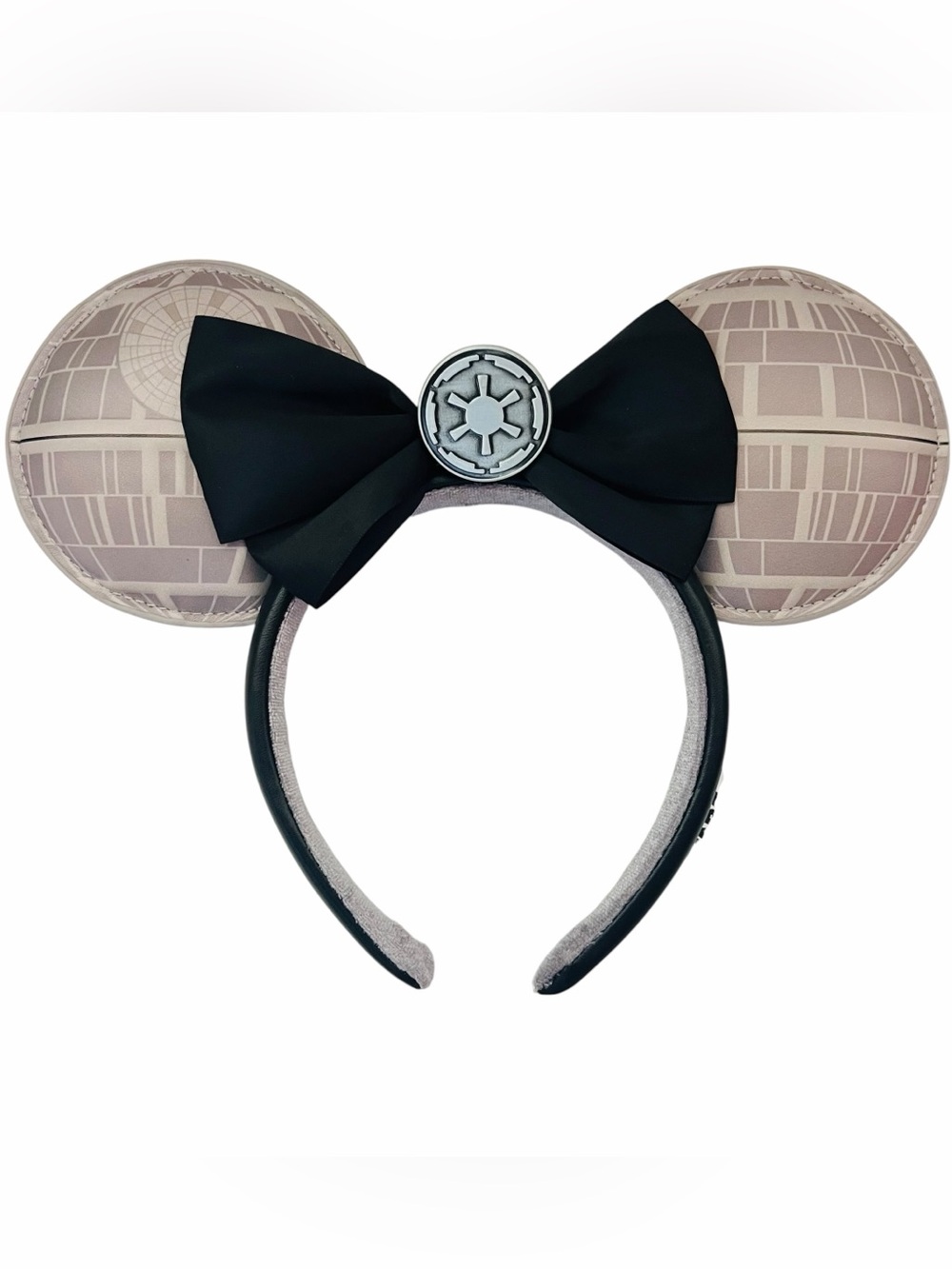 Disney Parks Star Wars Death Star Minnie Mouse Ears Headband